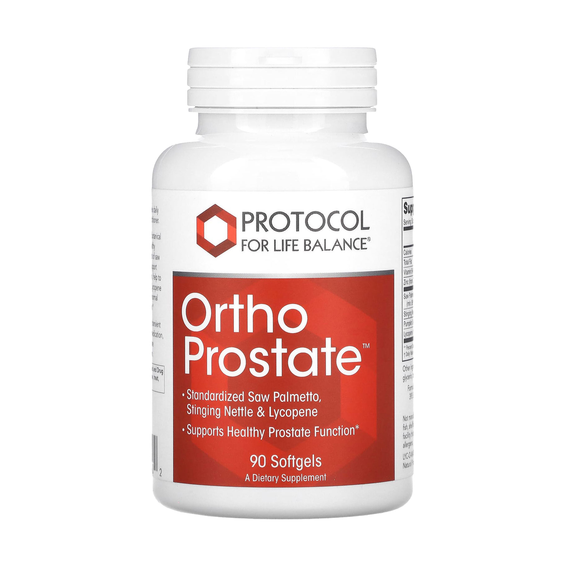 Комплекс Підтримка простати Protocol For Life Balance Ortho Prostate, 90 гелевих капсул